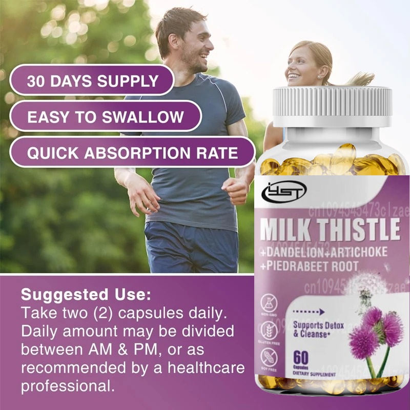 Milk Thistle Silymarin - Complément de chardon lait contenant une