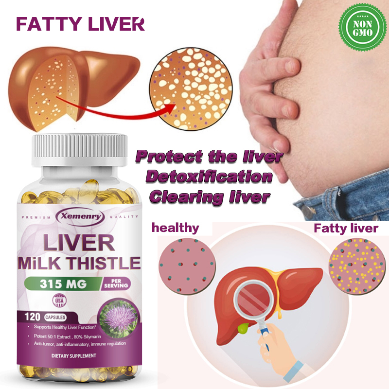Milk Thistle Silymarin - Capsules de foie de chardon lait