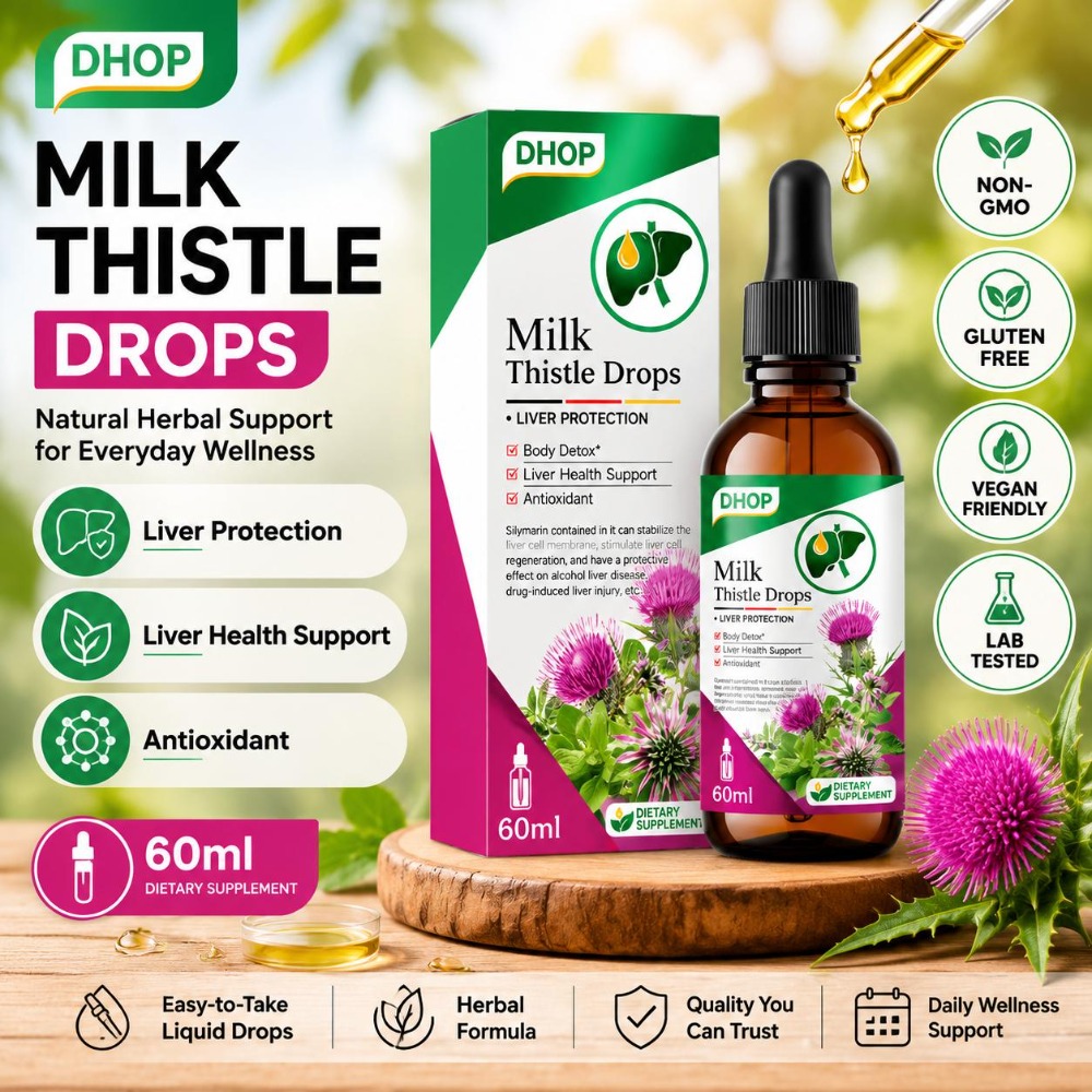 DHOP Gouttes de Chardon-Marie  - Milk Thistle Silymarin avis et prix