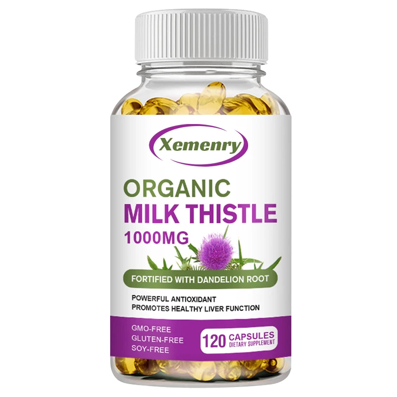 Capsules de chardon marier 100 - Milk Thistle Silymarin avis et prix
