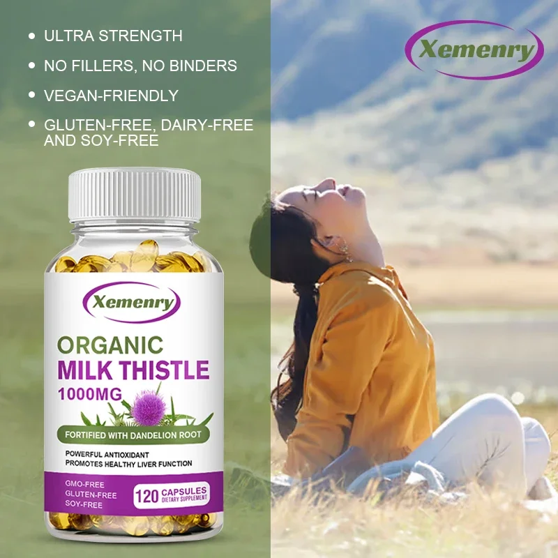 Capsules de chardon marier 100 - Milk Thistle Silymarin avis et prix