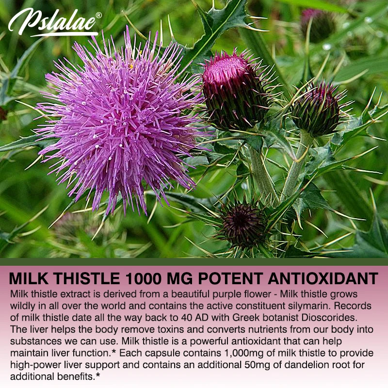 Supplément naturel de chardon  - Milk Thistle Silymarin avis et prix
