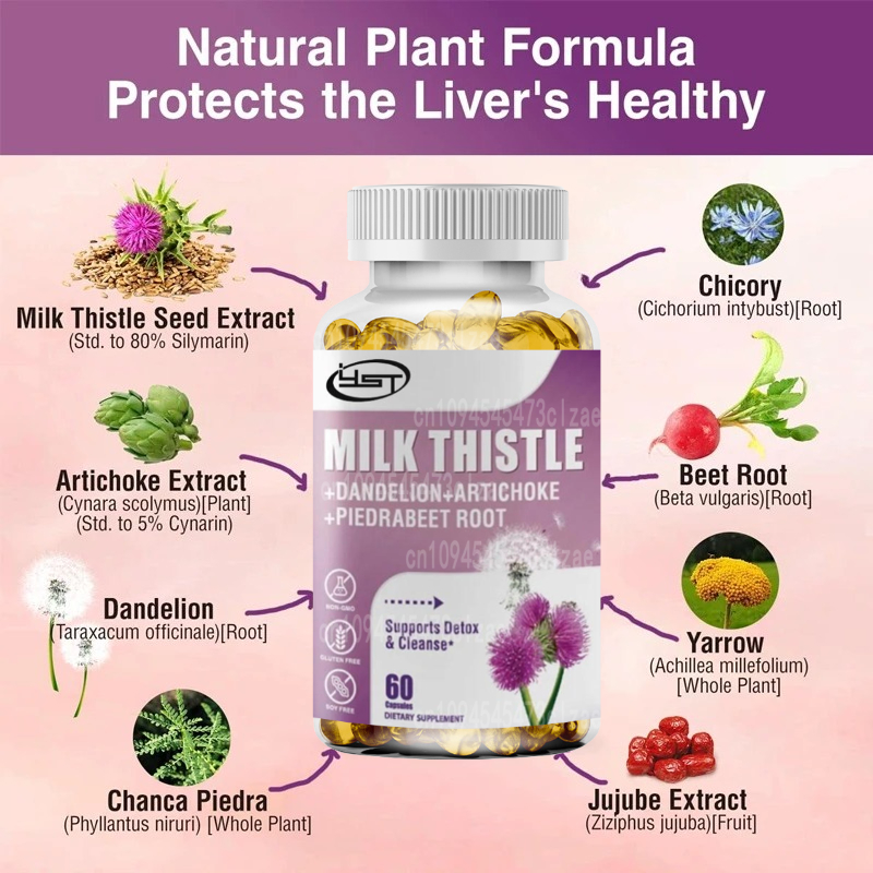 Complément de chardon lait con - Milk Thistle Silymarin avis et prix