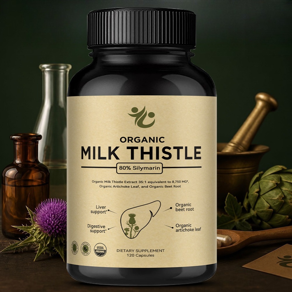 Capsules de chardon-Marie pour - Milk Thistle Silymarin avis et prix